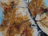 Herbstlich, Acryl auf Keilrahmen 40 x 80 cm