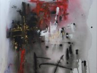 Elan, Acryl auf Keilrahmen 50 x 50 cm