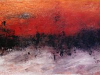 Inferno, Acryl auf Keilrahmen 100 x 50 cm