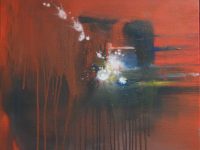 Farbreflexe, Eitempera auf Keilrahmen 80 x 60 cm