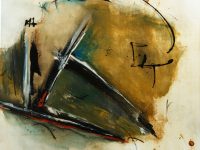 Smokie Eyes, Acryl auf Keilrahmen 60 x 60 cm