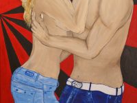 Süße Versuchung, Acryl auf Keilrahmen 60 x 80 cm