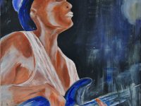 Hot Music, Acryl auf Keilrahmen 60 x 80 cm