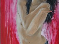 Verführung, Acryl auf Keilrahmen 60 x 80 cm