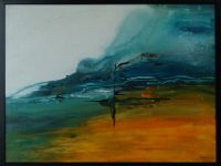 Laune der Natur, Acryl auf Keilrahmen mit Rahmen 83 x 63 cm