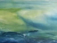 Träumen erlaubt !, Acryl auf Keilrahmen 100 x 35 cm