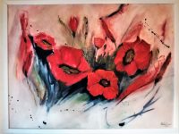 Only for you, Eitempera auf Keilrahmen mit Rahmen 83 x 63 cm