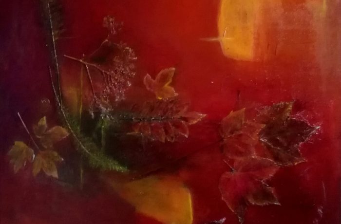 Herbstimpressionen, Acryl auf Keilrahmen 60 x 80 cm