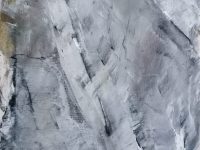 Abstrakt grau-weiß, Acryl auf Keilrahmen 30 x 40 cm