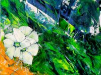 ” Heimat ” , Acryl auf Keilrahmen 58 x 58 cm