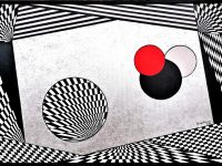 “Modern Art – exclusive”, Acryl mit echter Silberfolie auf Keilrahmen mit Rahmen 118 x 78 cm