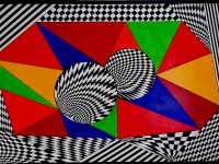 “Grenzenlose Freiheit”, Acryl auf Keilrahmen 118 x 78 cm (von Circle Foundation for the Arts im April 2025 auf der Artexpo New York ausgestellt und im Juni 2025 mit einem Creative Excellence Award ausgezeichnet )
