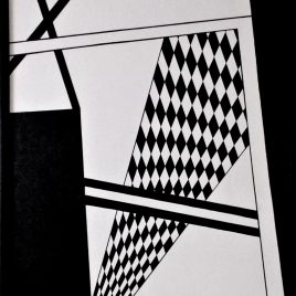 “black & white – art” , Acryl auf Keilrahmen mit Rahmen 63 x 83 cm